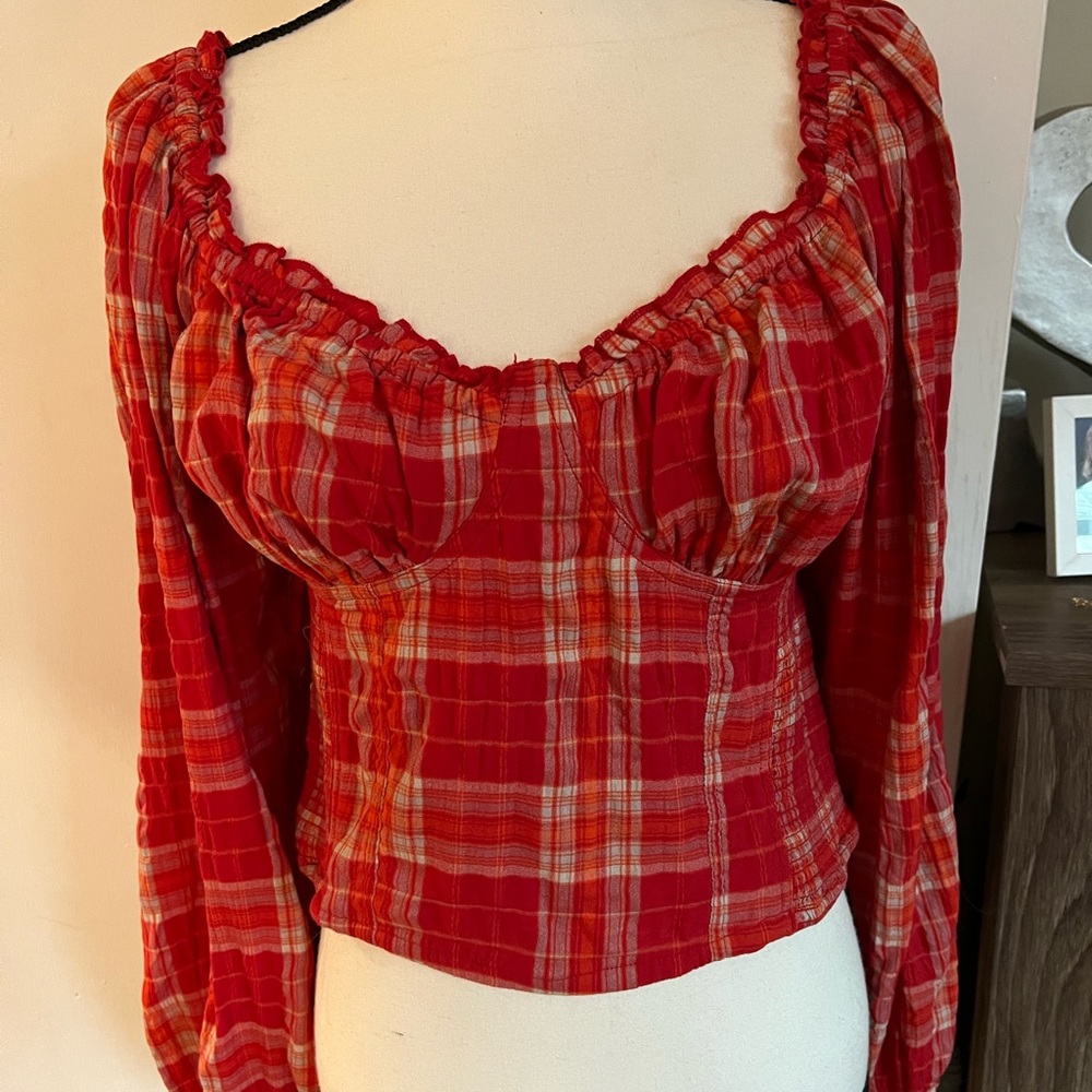 Free People Square Neck Top